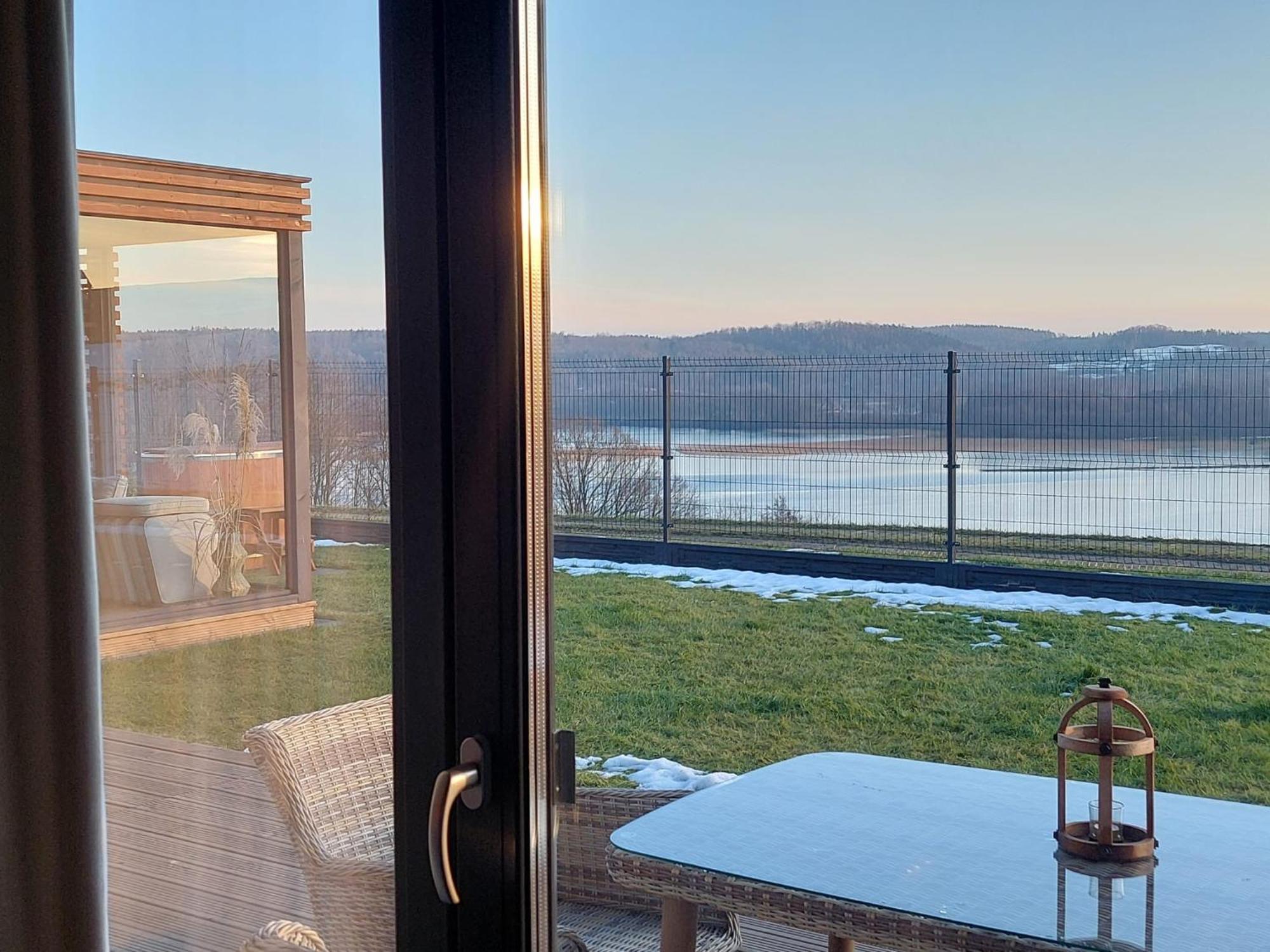 Domek Na Kaszubach Z Jacuzzi I Sauna, Jezioro, Las, Kaszuby, Widokownia Bukowinki Chmielno Exteriör bild